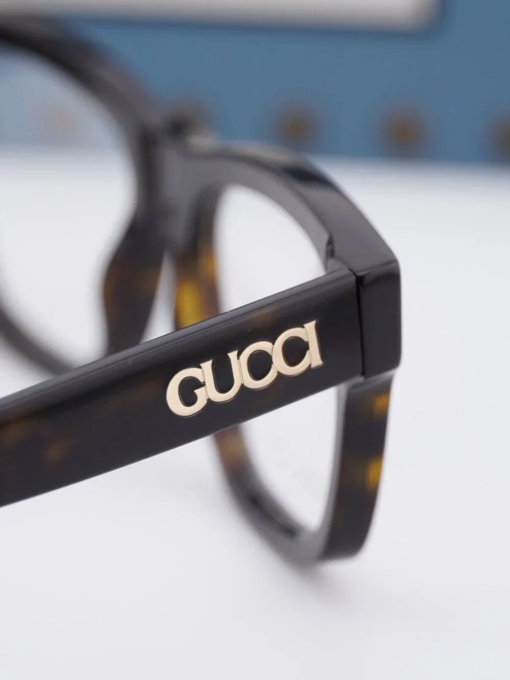 Gucci GG1795O 002 Square Eyeglasses 52mm - Havana